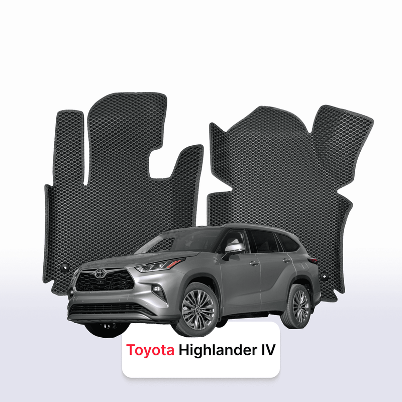 EVA auto paklāji Toyota Highlander 4 paaudze 2019-2027 gads SUV 5 durvju