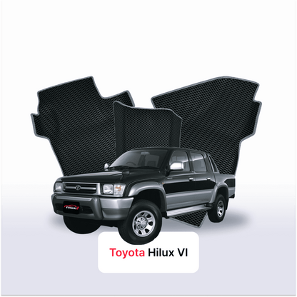 EVA auto paklāji Toyota Hilux 6 paaudze 1997-2005 gads PICK-UP double cabin