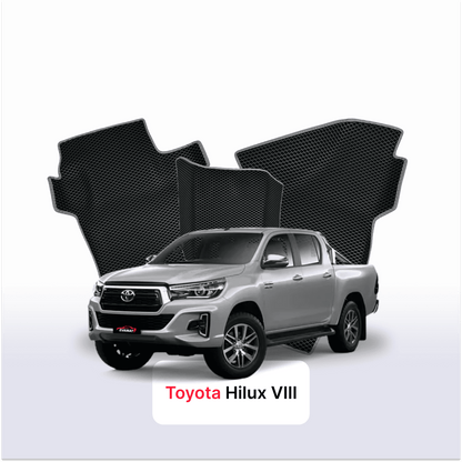 EVA auto paklāji Toyota Hilux 8 paaudze 2015-2026 gads PICK-UP double cabin