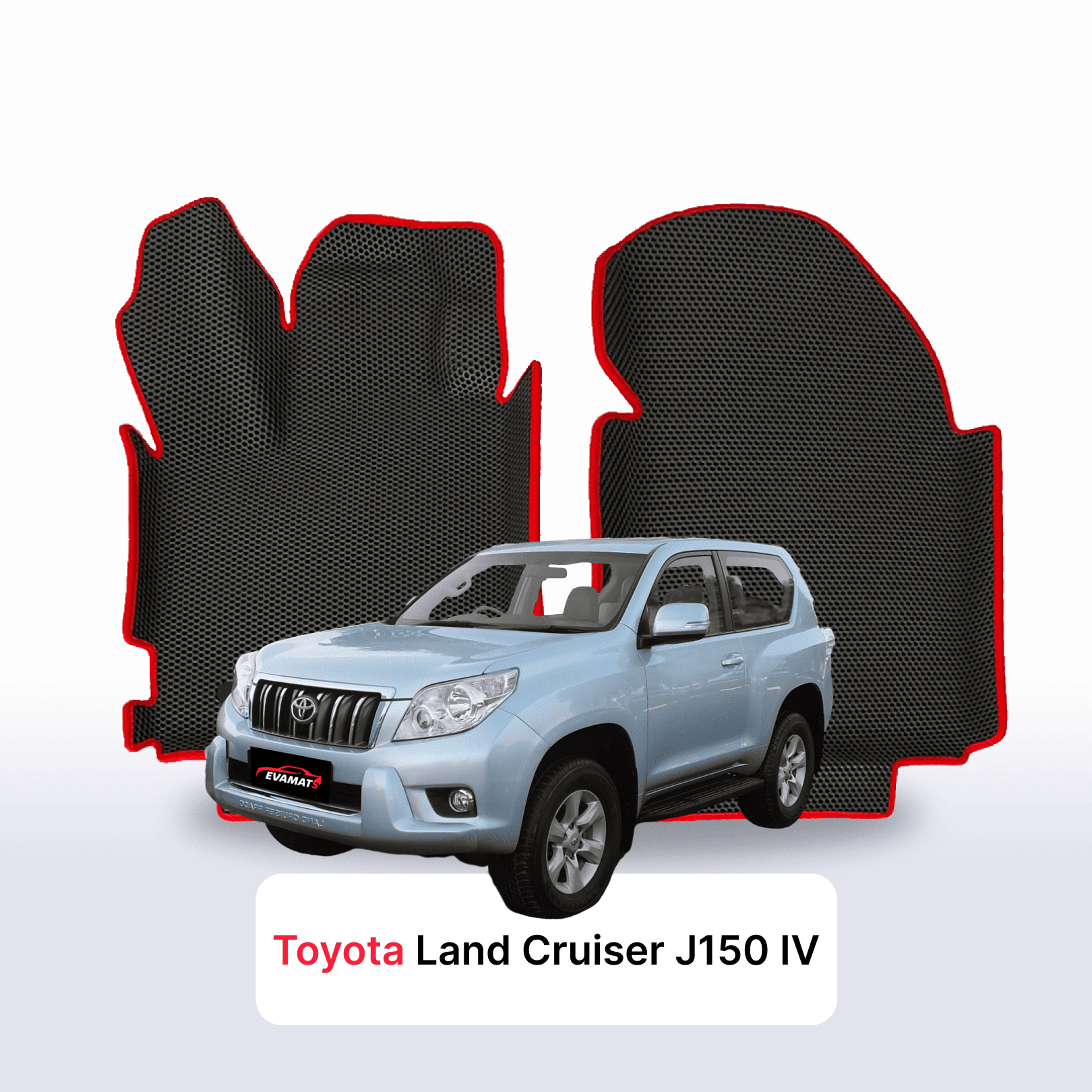 EVA auto paklāji Toyota Land Cruiser J150 2009-2024 gads SUV 3 durvju