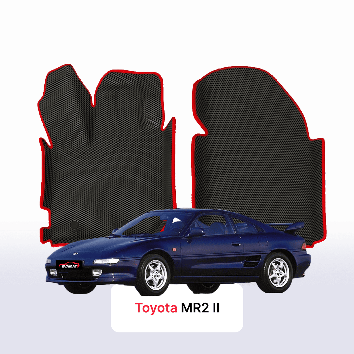 EVA auto paklāji Toyota MR2 2 paaudze 1998-2000 gads KUPEJA