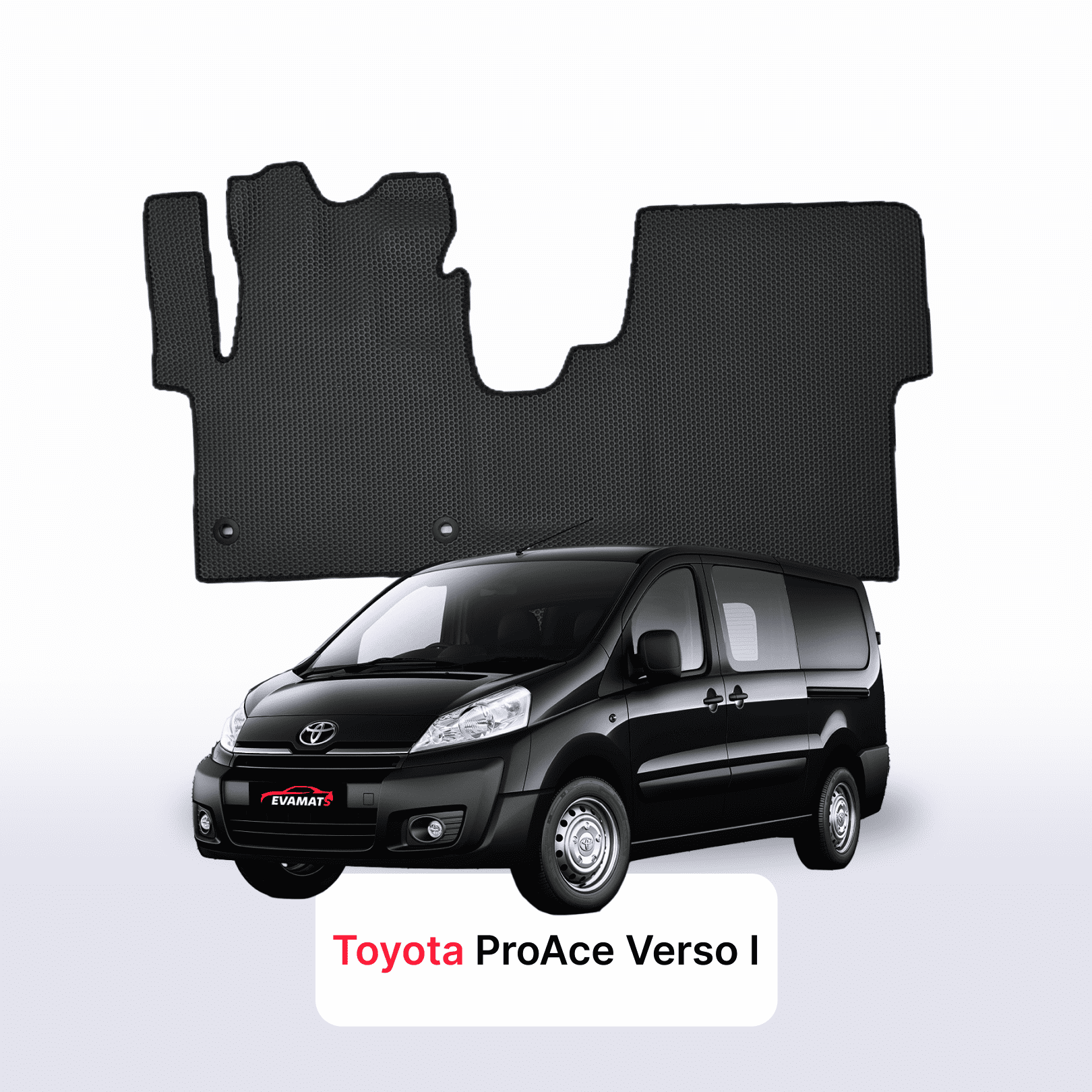 EVA auto paklāji Toyota ProAce Verso 2013-2016 gads LONG MINIVENS
