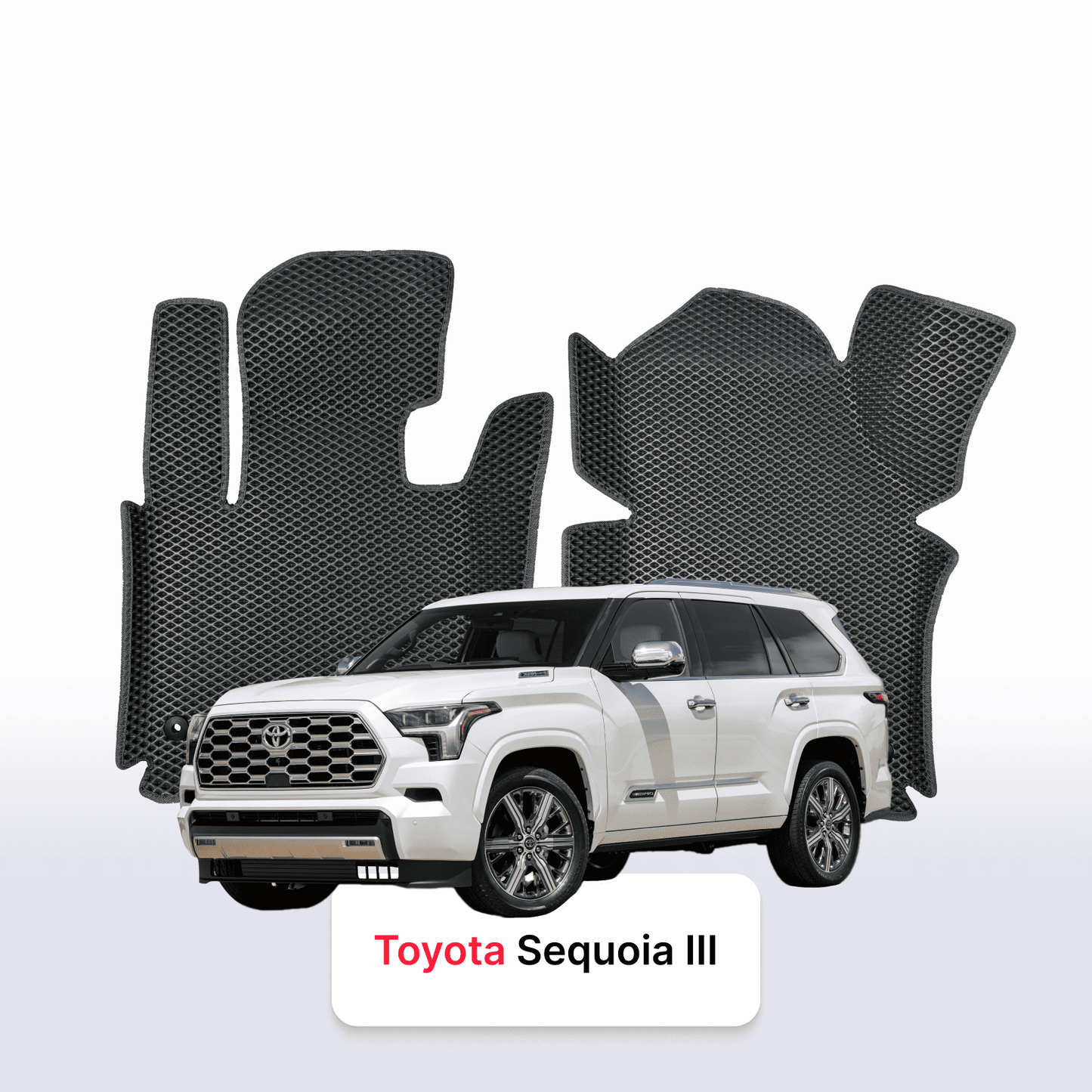 EVA auto paklāji Toyota Sequoia 3 paaudze 2022-2024 gads SUV