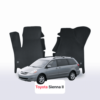 EVA auto paklāji Toyota Sienna 2 paaudze 2003-2010 gads MINIVENS