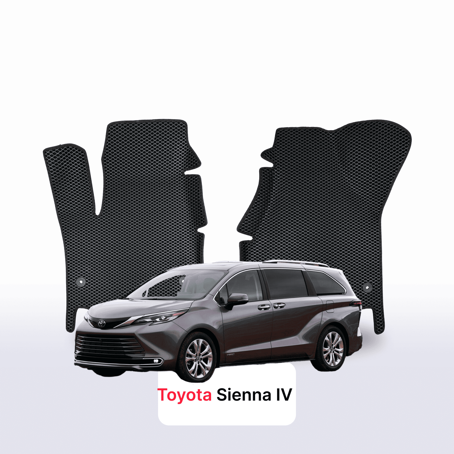 EVA auto paklāji Toyota Sienna 4 paaudze 2020-2028 gads MINIVENS