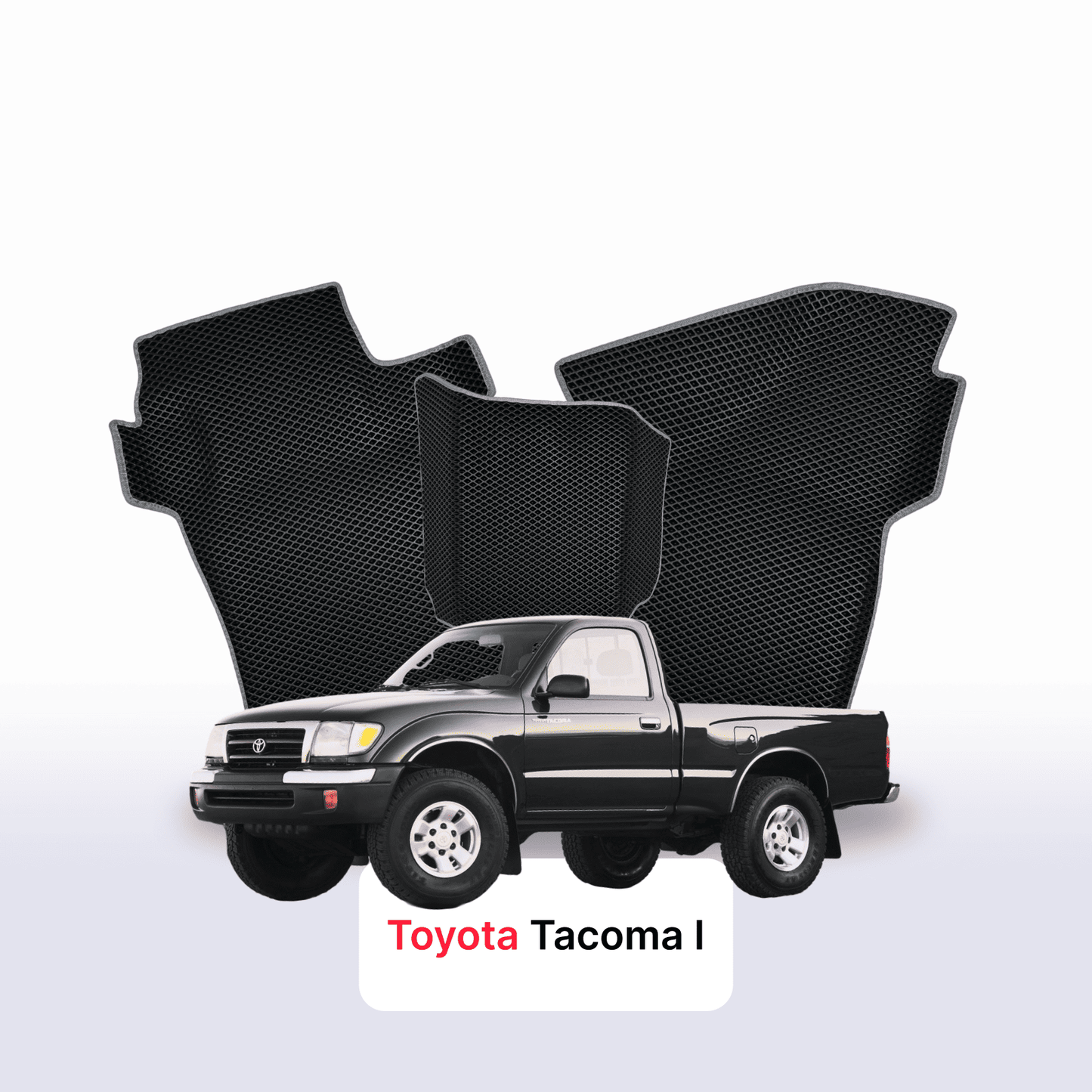 EVA auto paklāji Toyota Tacoma 1 paaudze 1995-2004 gads PICK-UP single cabin