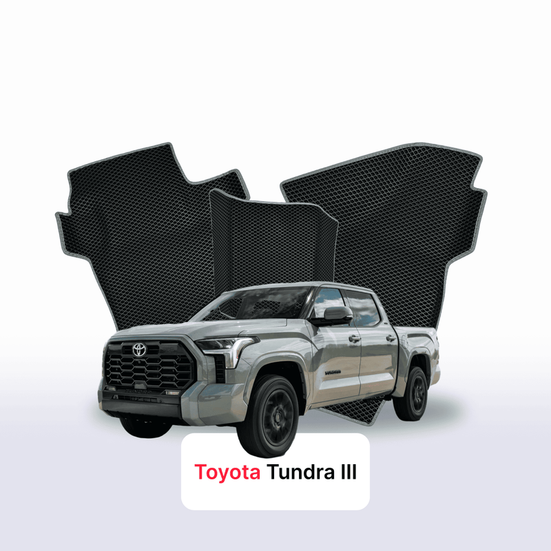 EVA auto paklāji Toyota Tundra 3 paaudze 2021-2024 gads PICK-UP double cabin