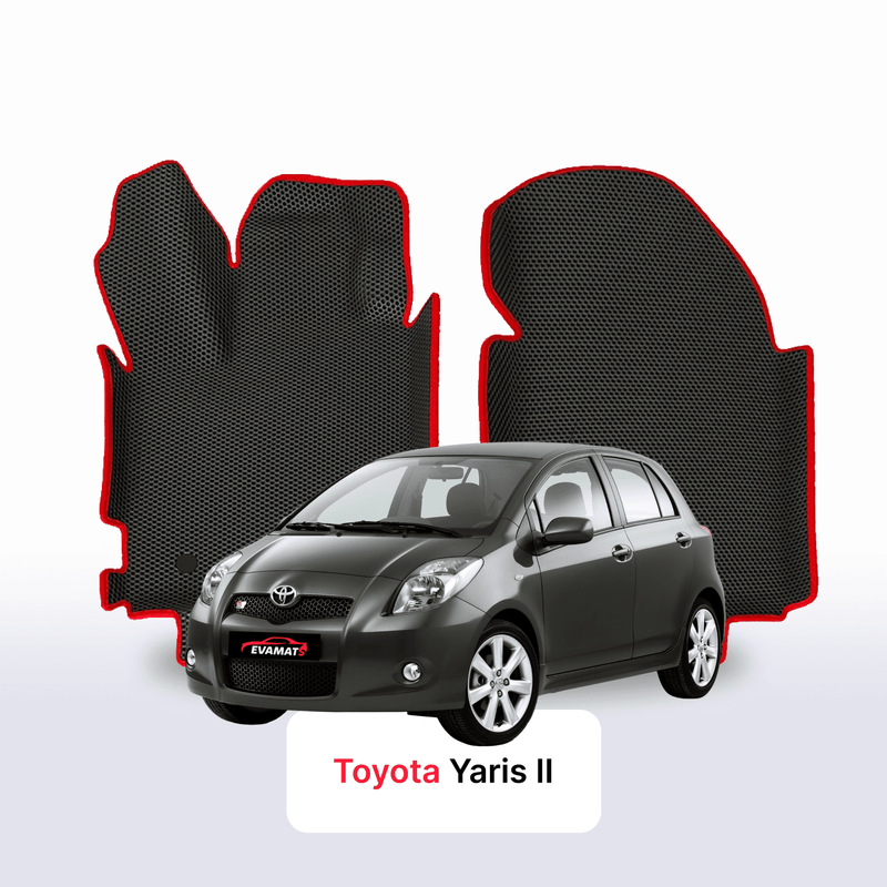 EVA auto paklāji Toyota Yaris 2 paaudze 2005-2012 gads HEČBEKS 5 durvju