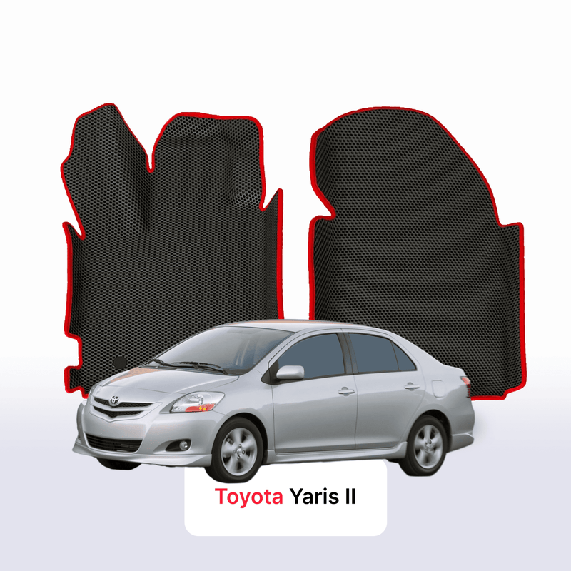 EVA auto paklāji Toyota Yaris 2 paaudze 2005-2012 gads SEDANS