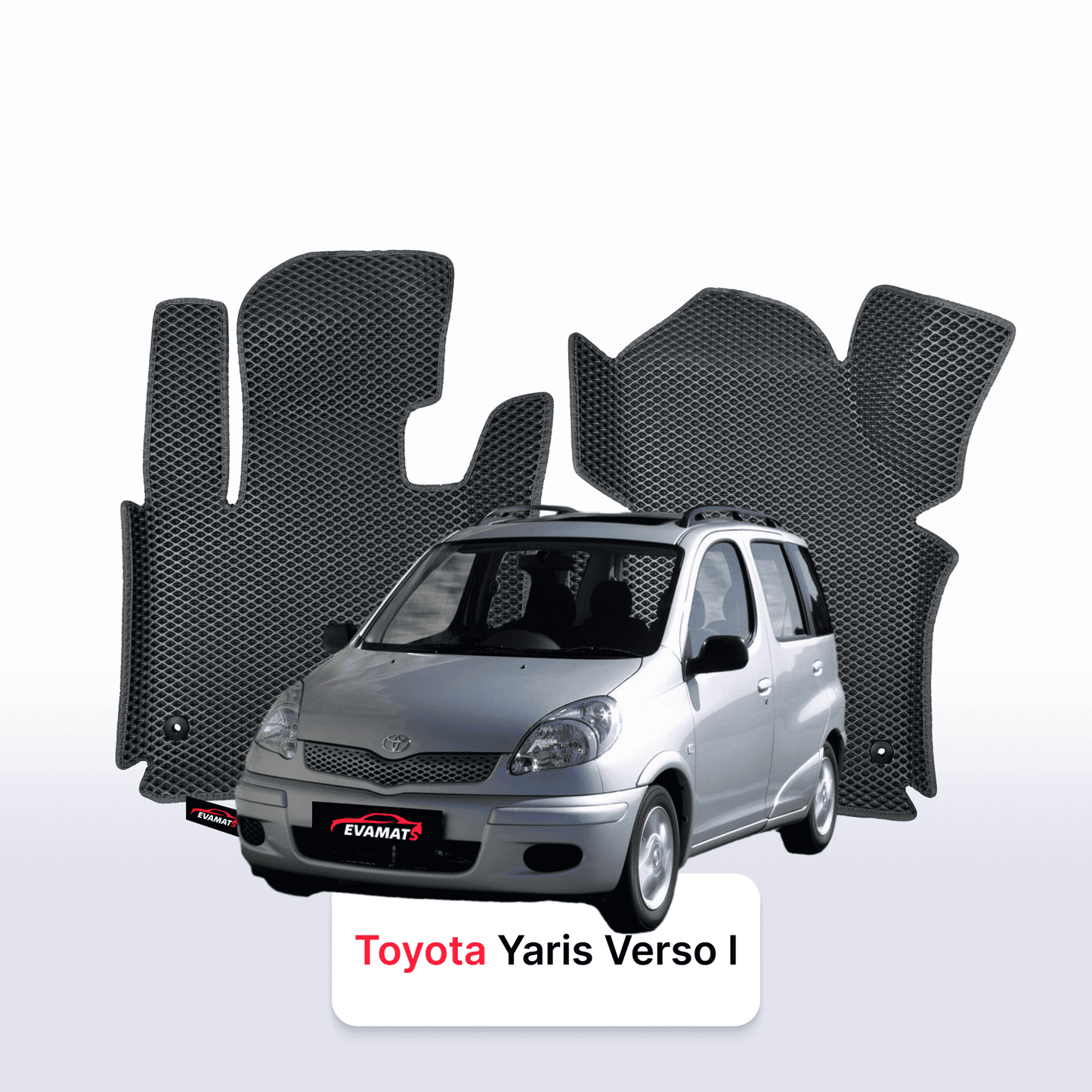 EVA auto paklāji Toyota Yaris Verso 1999-2006 gads MINIVENS