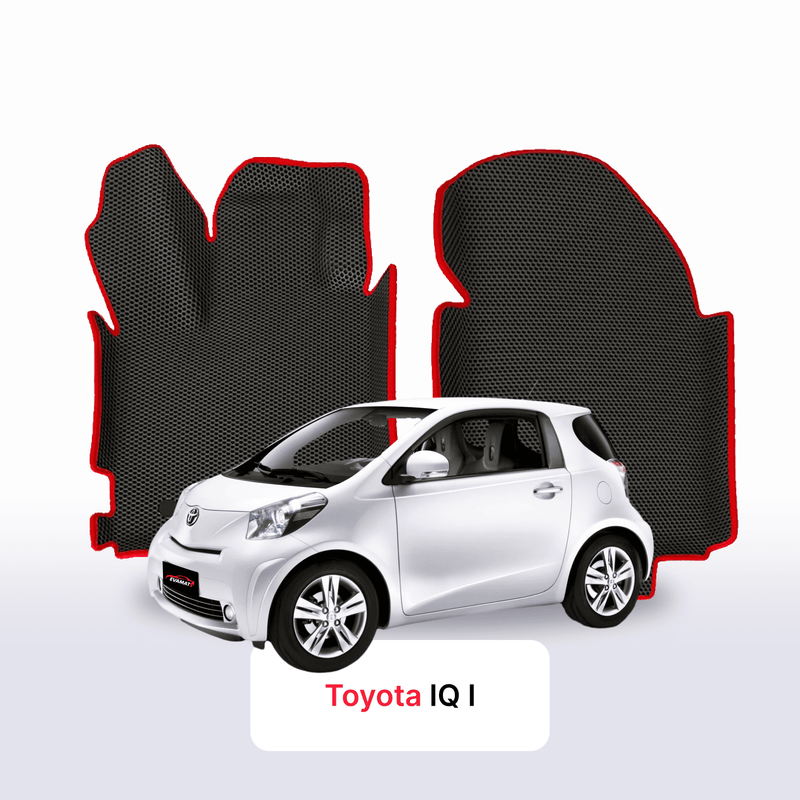 EVA auto paklāji Toyota iQ 1 paaudze 2008-2015 gads HEČBEKS 3 durvju
