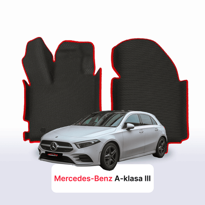 EVA auto paklāji Mercedes-Benz A-klasa 4 paaudze (W177/V177) 2018-2024 HEČBEKS 5 durvju