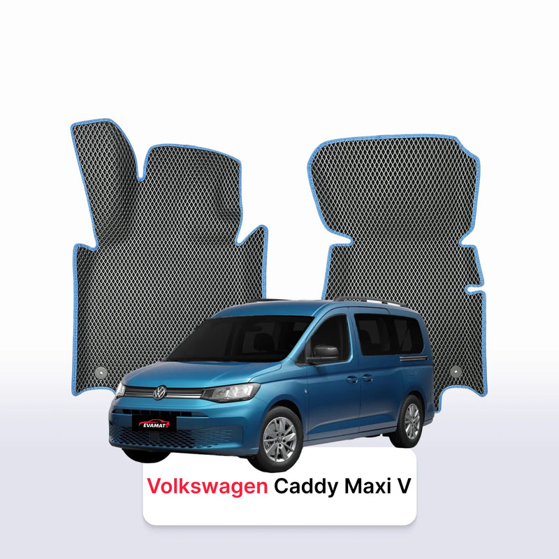 EVA auto paklāji Volkswagen Caddy Maxi V gen 2020-2028 gads MINIVENS 7  seater