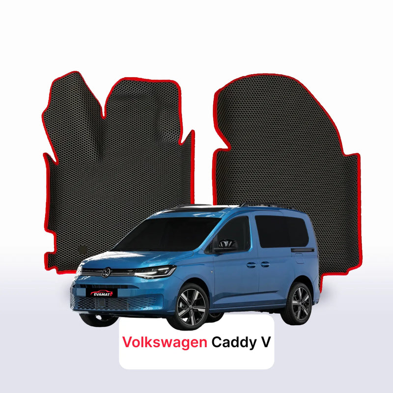 EVA auto paklāji Volkswagen Caddy V gen 2020-2028 gads MINIVENS 5  seater