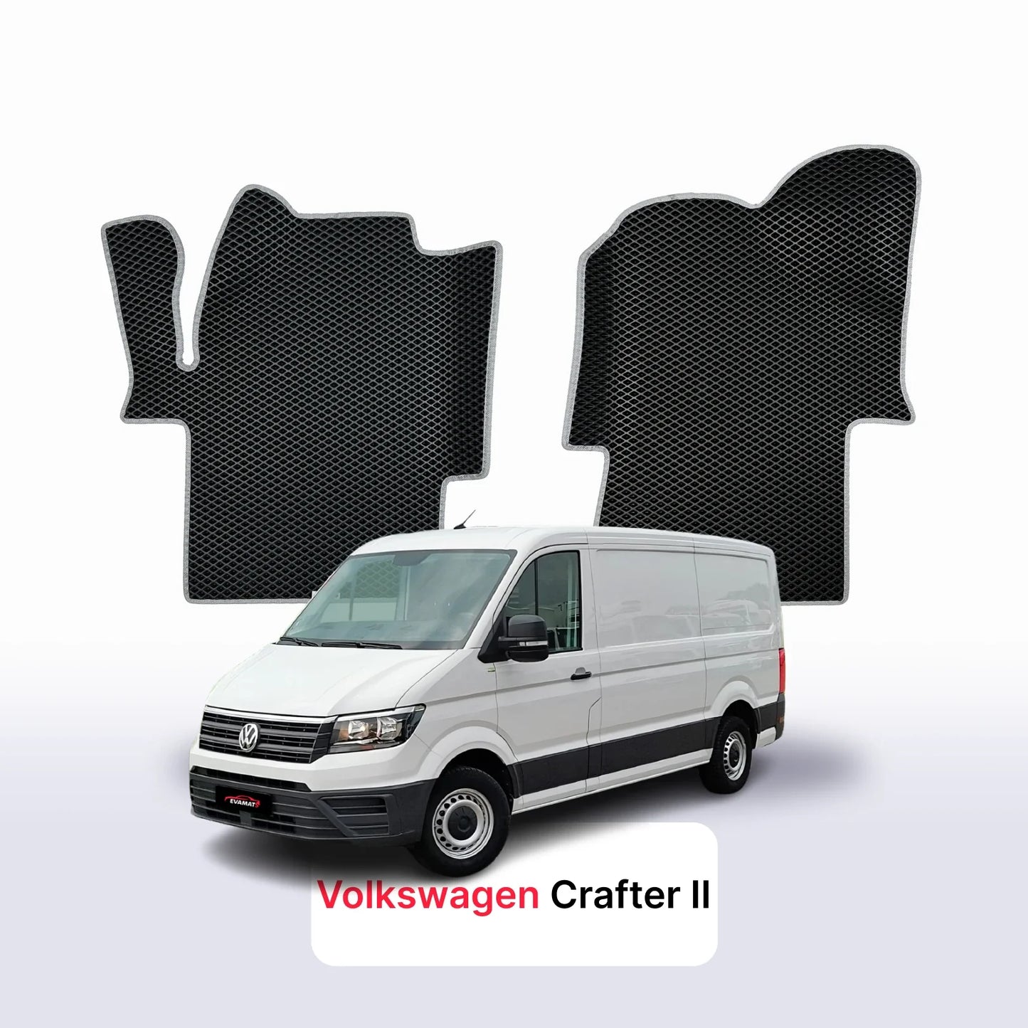 EVA auto paklāji Volkswagen Crafter 2 paaudze 2016-2027 gads FURGONS