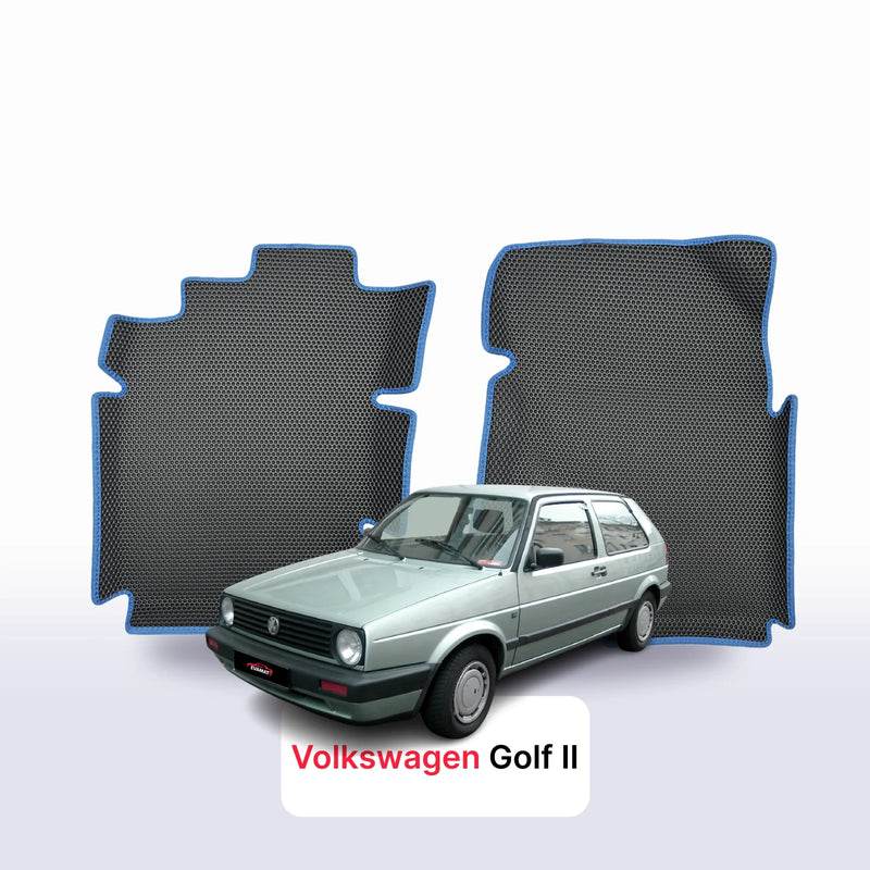 EVA auto paklāji Volkswagen Golf(MK2) 2 paaudze 1983-1992 gads HEČBEKS 3 durvju