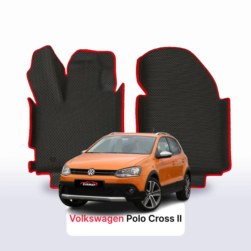 EVA auto paklāji Volkswagen Polo Cross II gen 2009-2017 gads HEČBEKS 5 dzwi