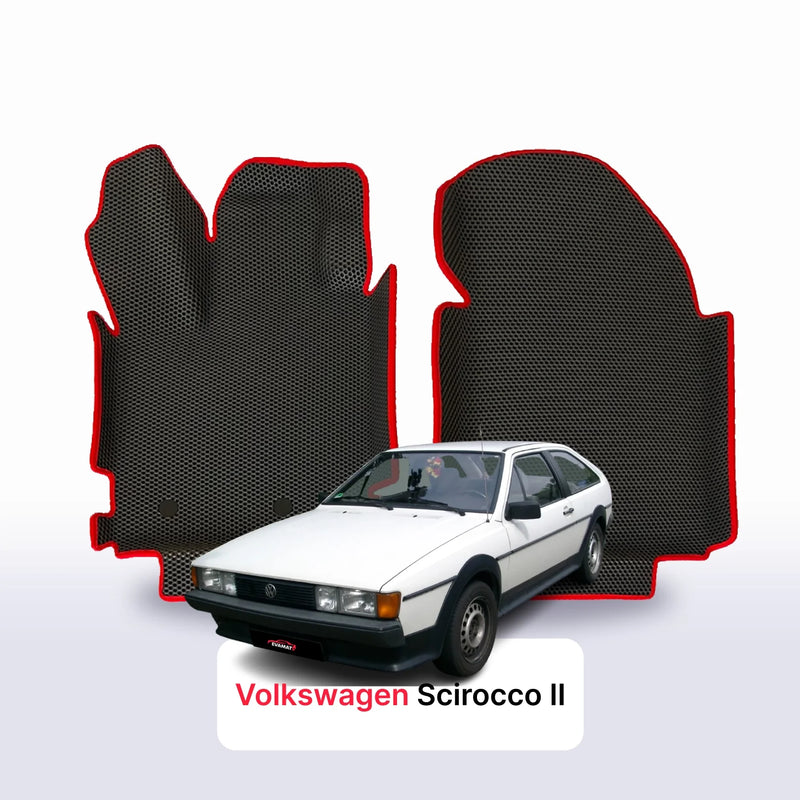 EVA auto paklāji Volkswagen Scirocco II gen 1981-1992 gads KUPEJA 3 durvju