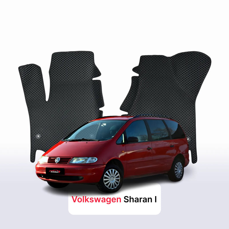 EVA auto paklāji Volkswagen Sharan pre-facelift I gen 1995-2000 gads MINIVENS