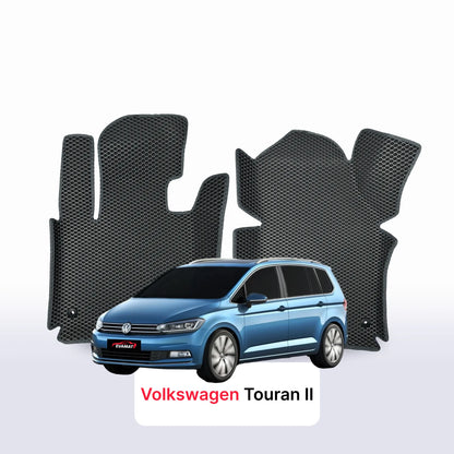 EVA auto paklāji Volkswagen Touran II gen 2015-2027 gads MINIVENS