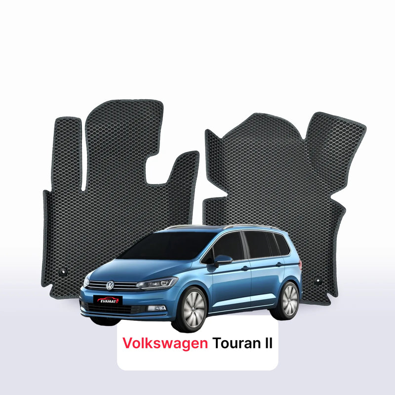 EVA auto paklāji Volkswagen Touran II gen 2015-2027 gads MINIVENS