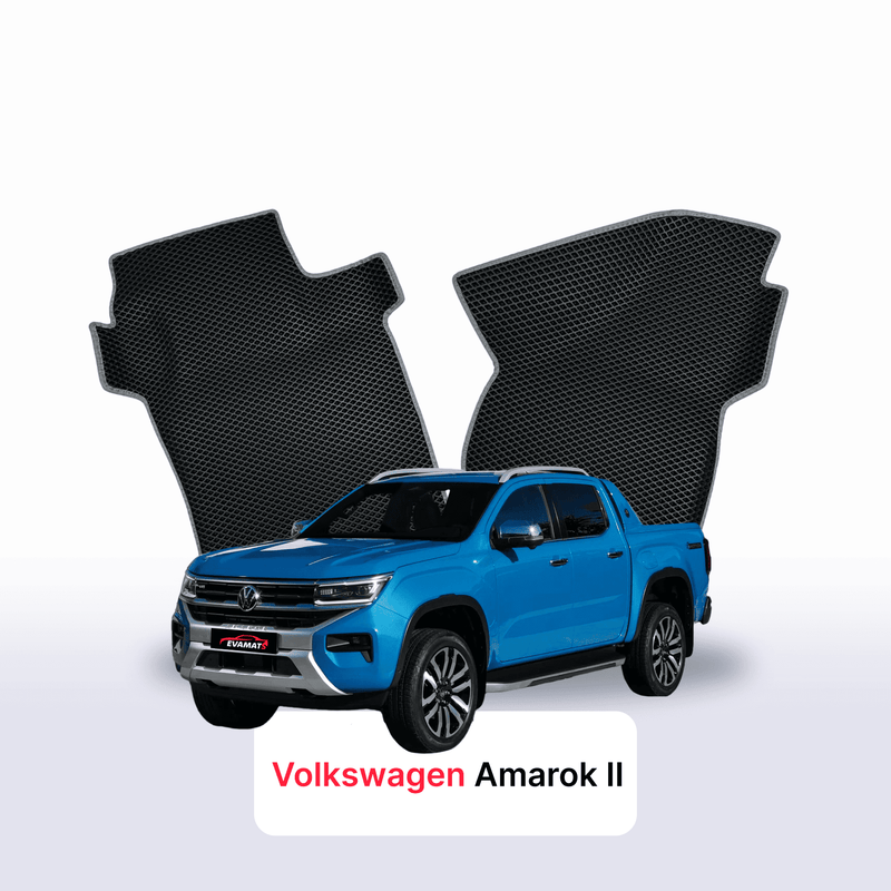 EVA auto paklāji Volkswagen Amarok II gen 2022-2028 gads PICK-UP double cabin