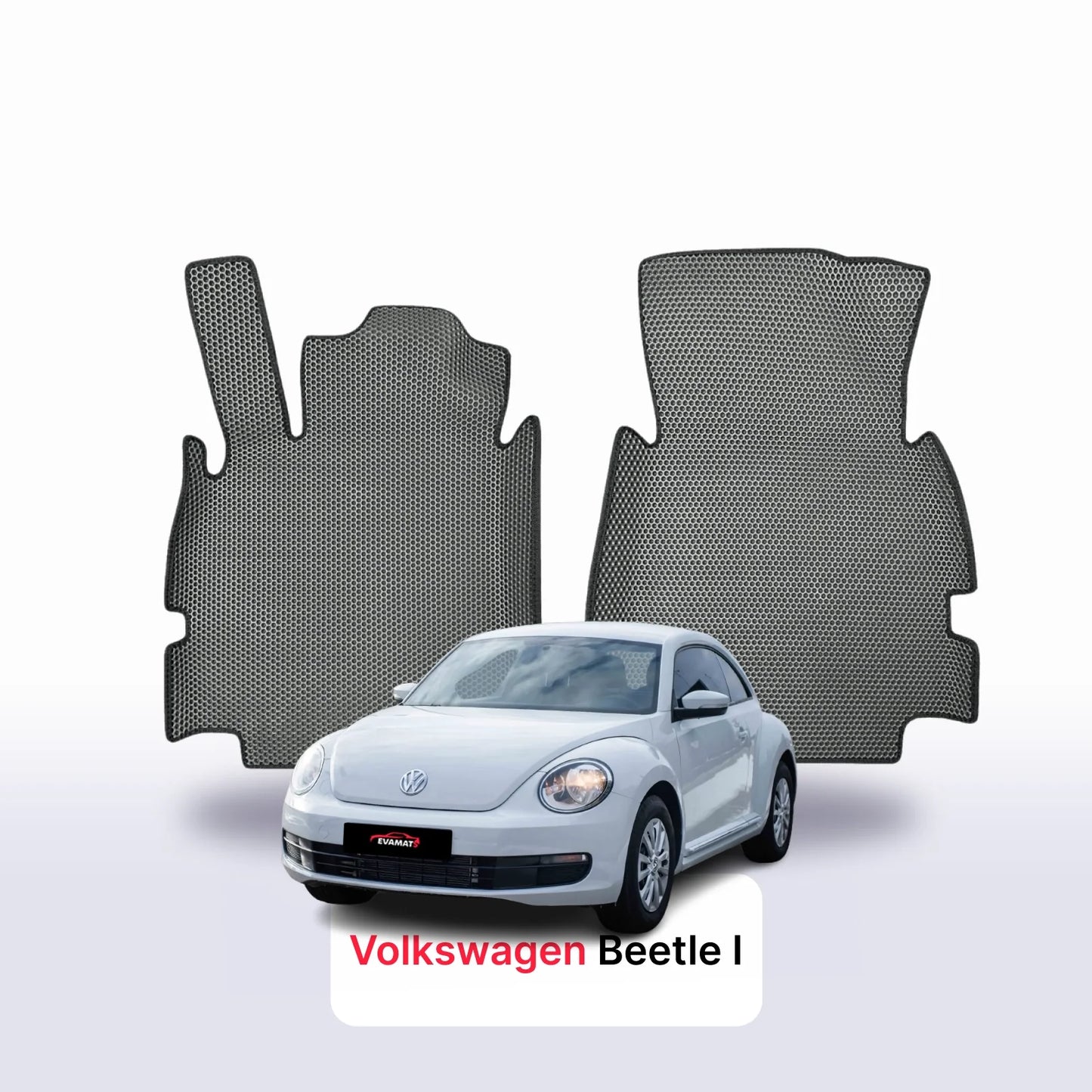 EVA auto paklāji Volkswagen Beetle 1 paaudze 2011-2019 gads HEČBEKS 3 durvju