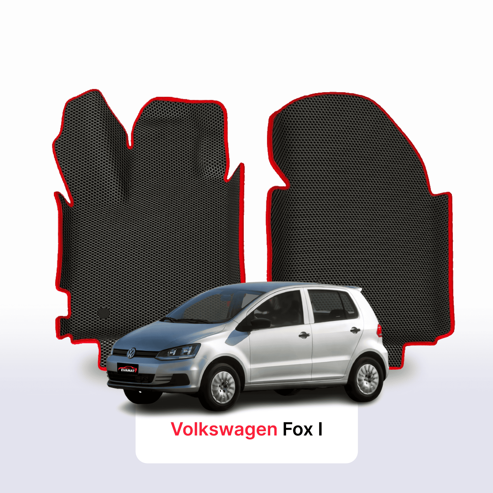 EVA auto paklāji Volkswagen Fox I gen 2003-2021 gads HEČBEKS 5 durvju