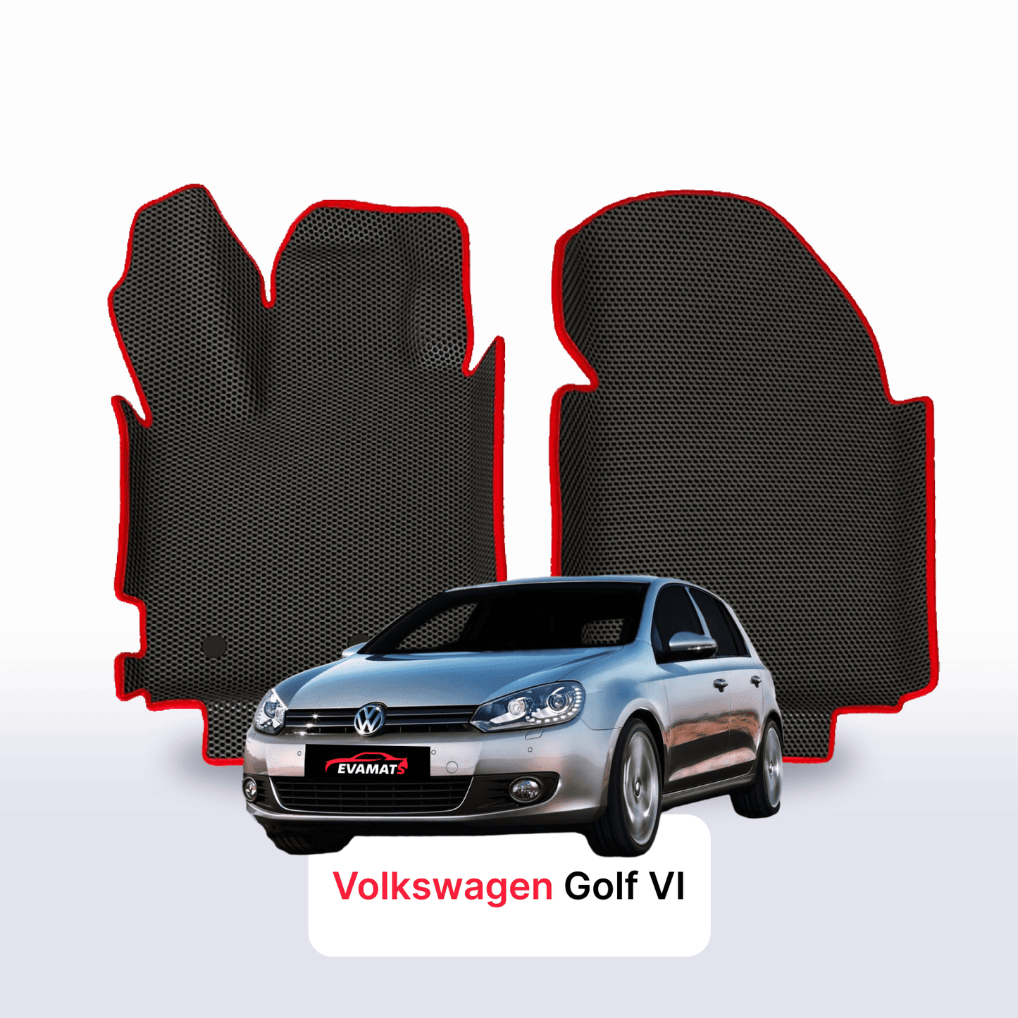 EVA auto paklāji Volkswagen Golf (MK6) VI gen 2008-2012 gads HEČBEKS 5 durvju