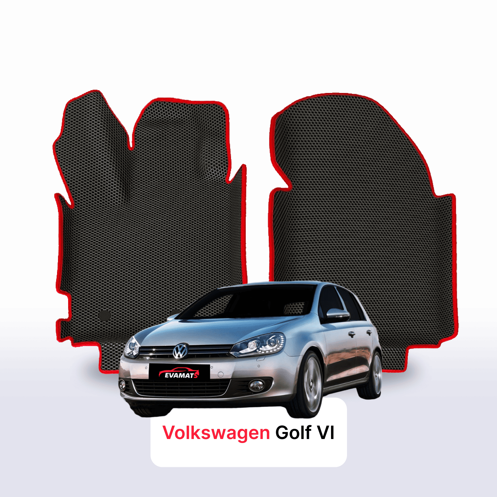 EVA auto paklāji Volkswagen Golf (MK6) VI gen 2008-2012 gads HEČBEKS 5 durvju
