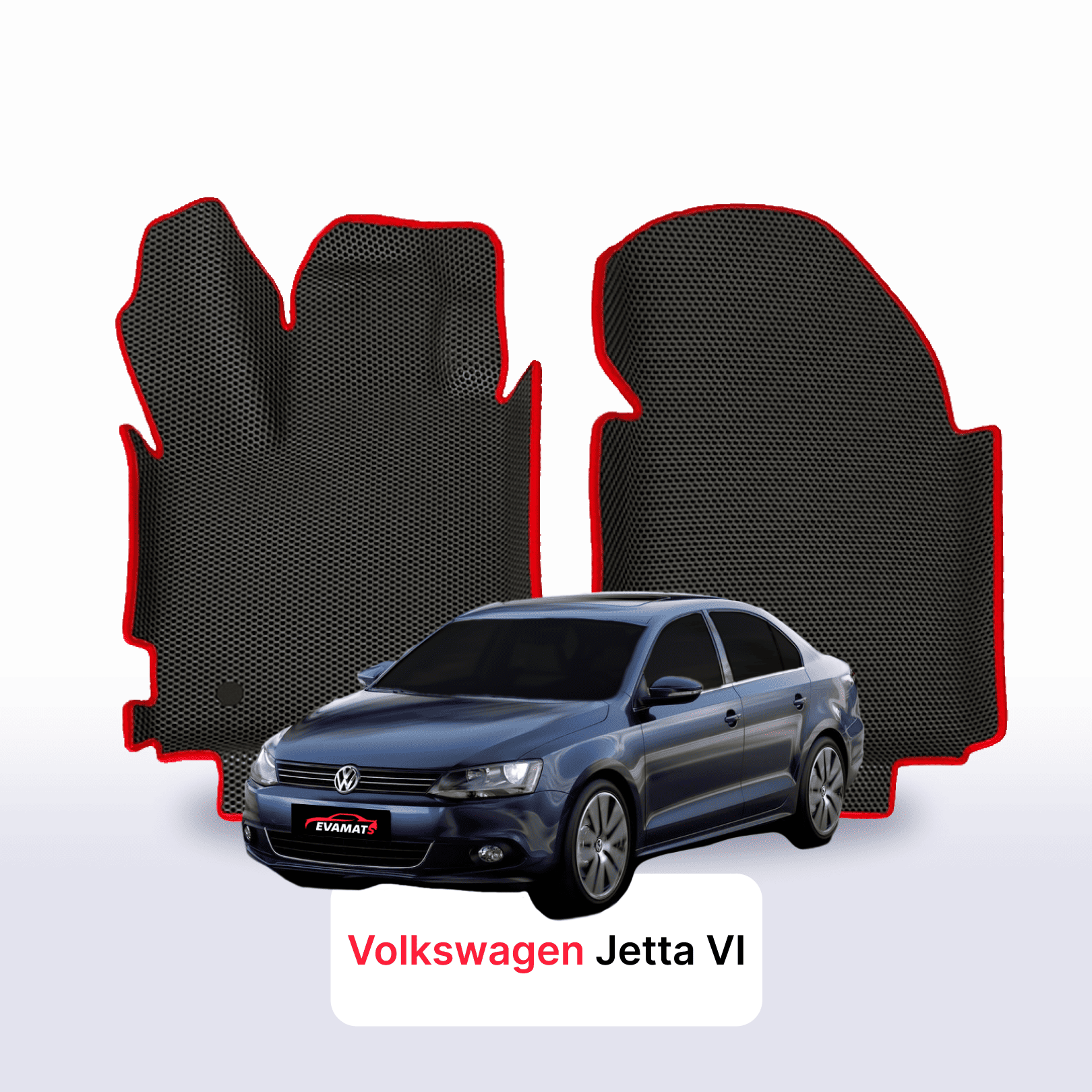 EVA auto paklāji Volkswagen Jetta VI gen 2010-2019 gads SEDANS