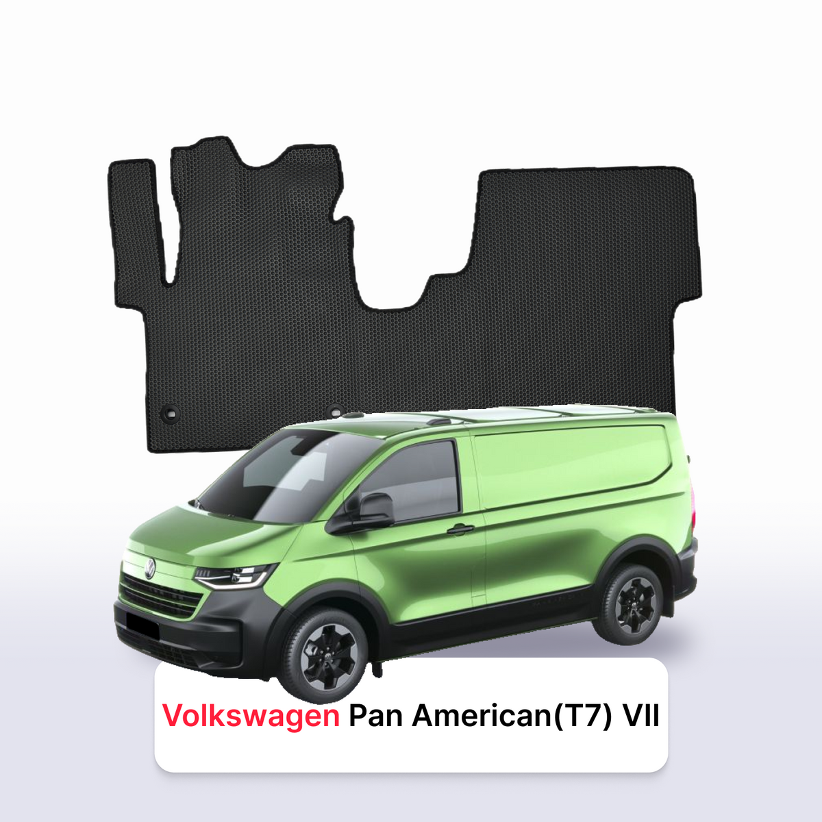 EVA auto paklāji Volkswagen Pan American(T7) VII paaudze 2024-2029 gads FURGONS