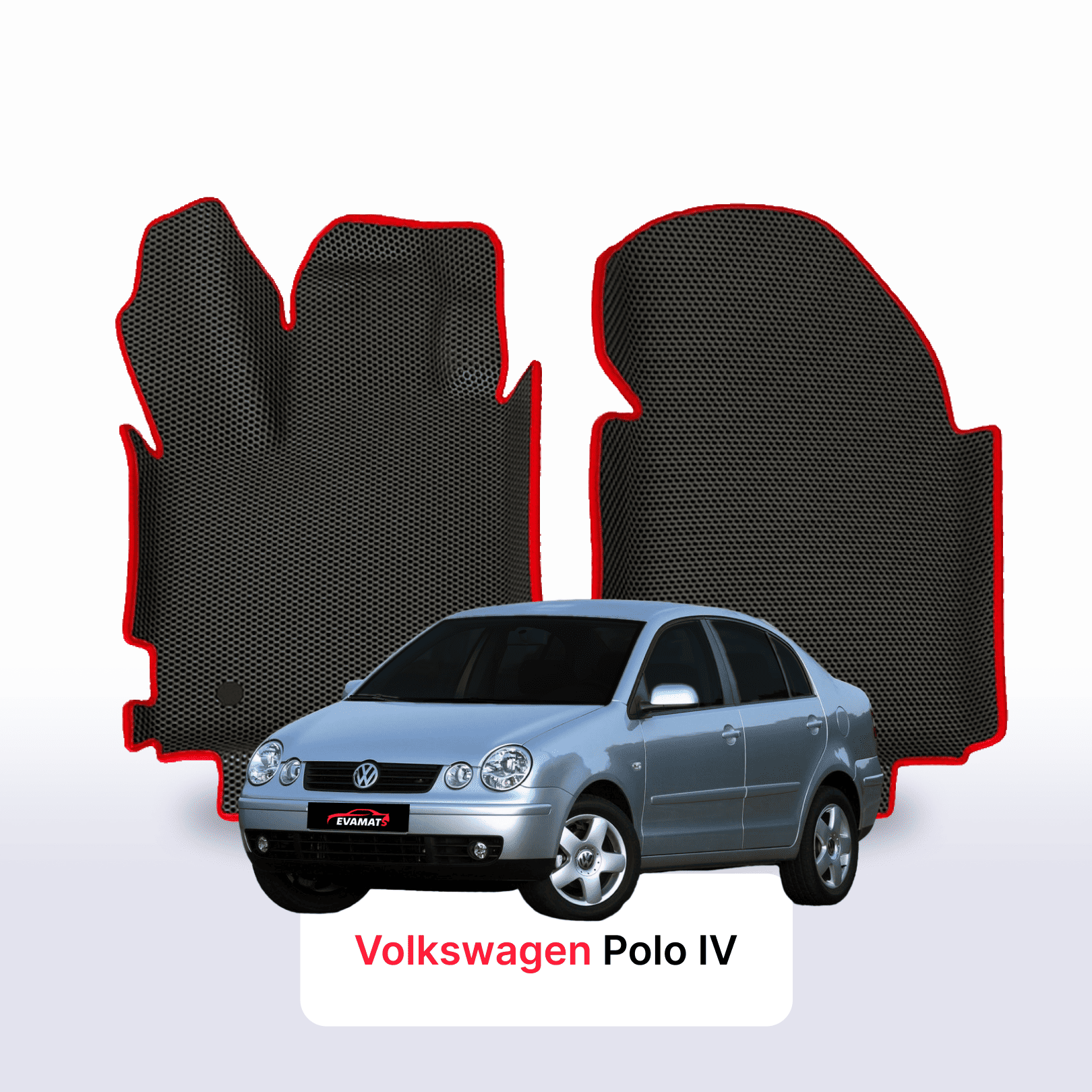 EVA auto paklāji Volkswagen Polo(MK4) IV gen 2001-2009 gads SEDANS