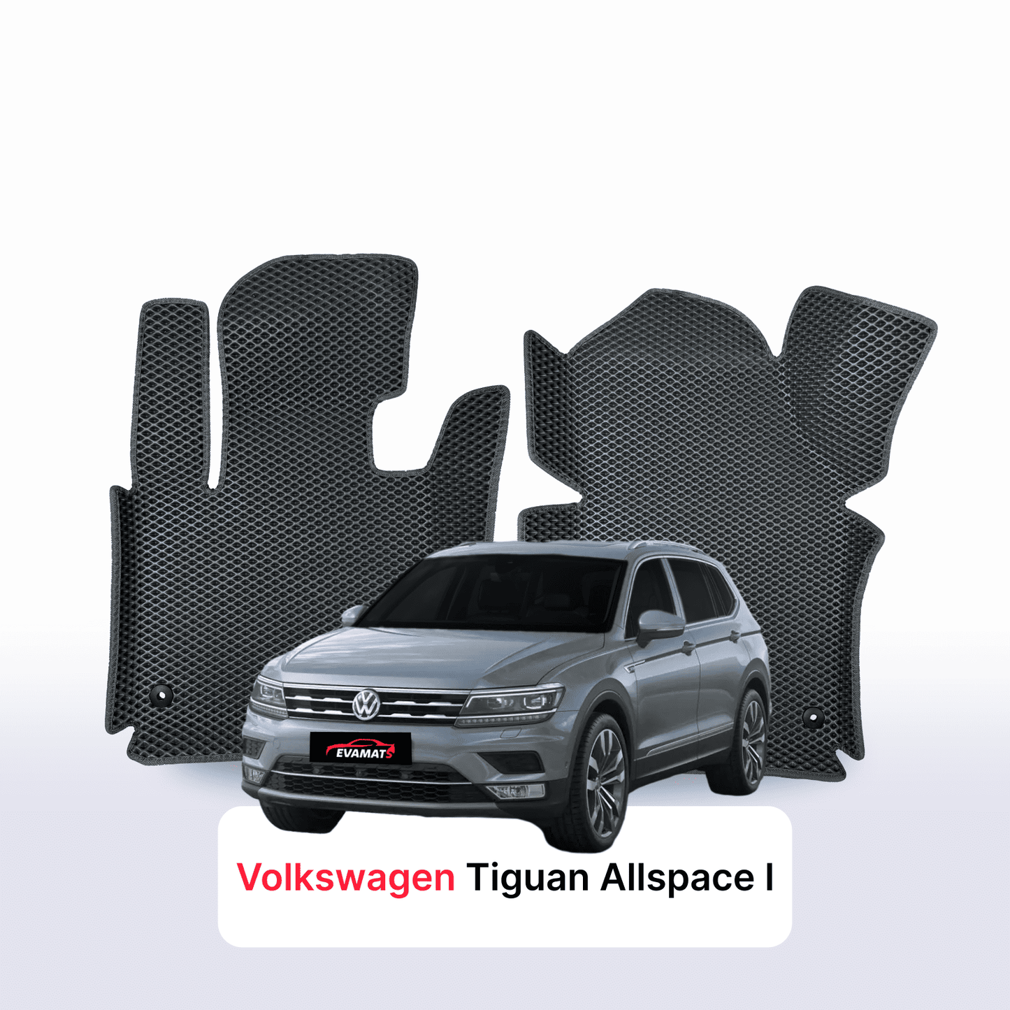 EVA auto paklāji Volkswagen Tiguan Allspace I gen 2016-2024 gads SUV 7 seater