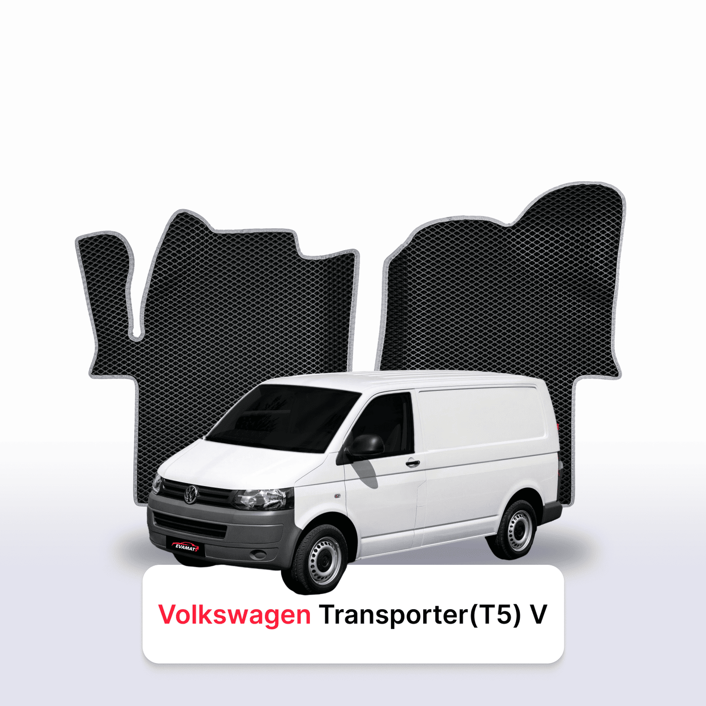 EVA auto paklāji Volkswagen Transporter(T5) V gen 2003-2015 gads FURGONS