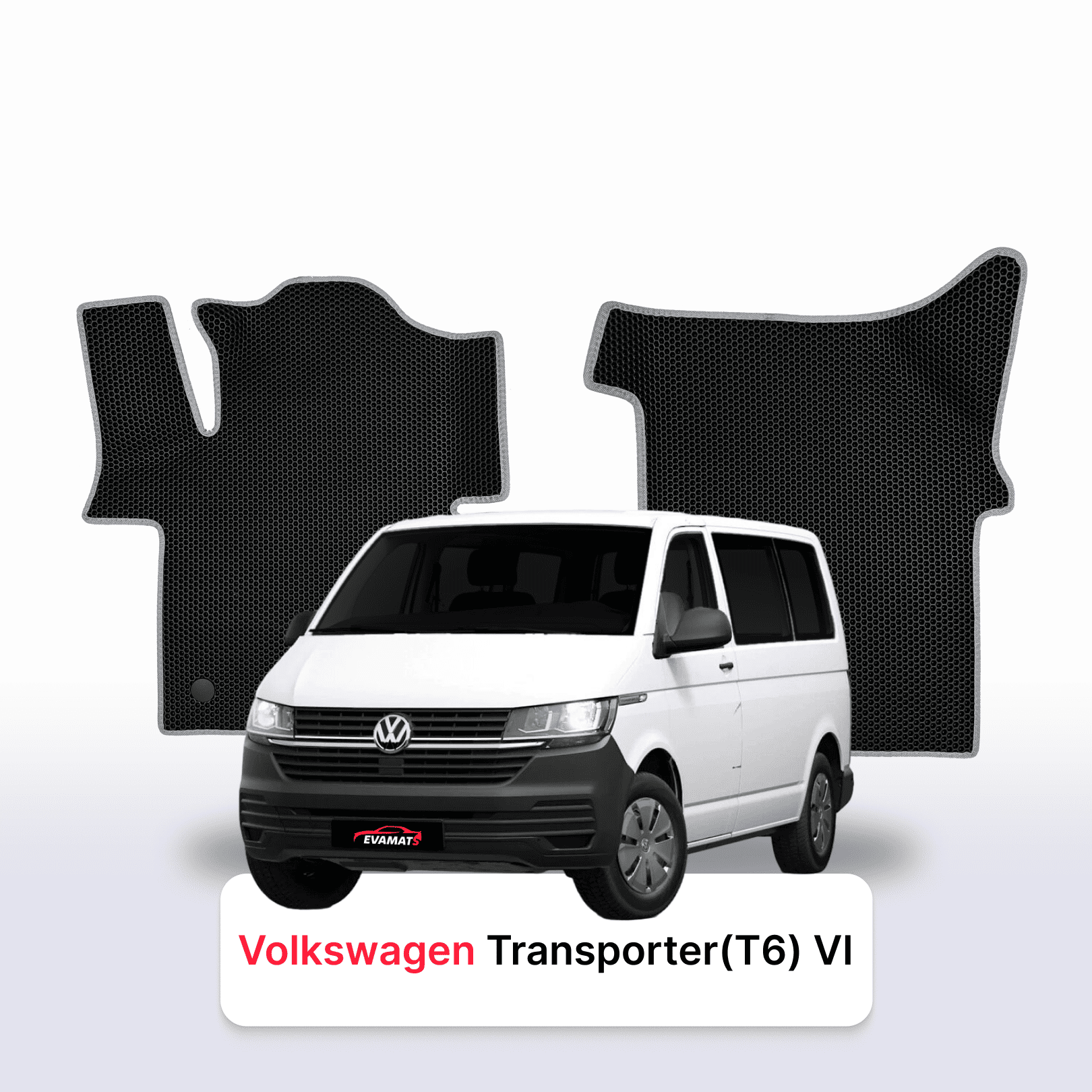 EVA auto paklāji Volkswagen Transporter(T6) VI gen 2015-2024 gads FURGONS LONG