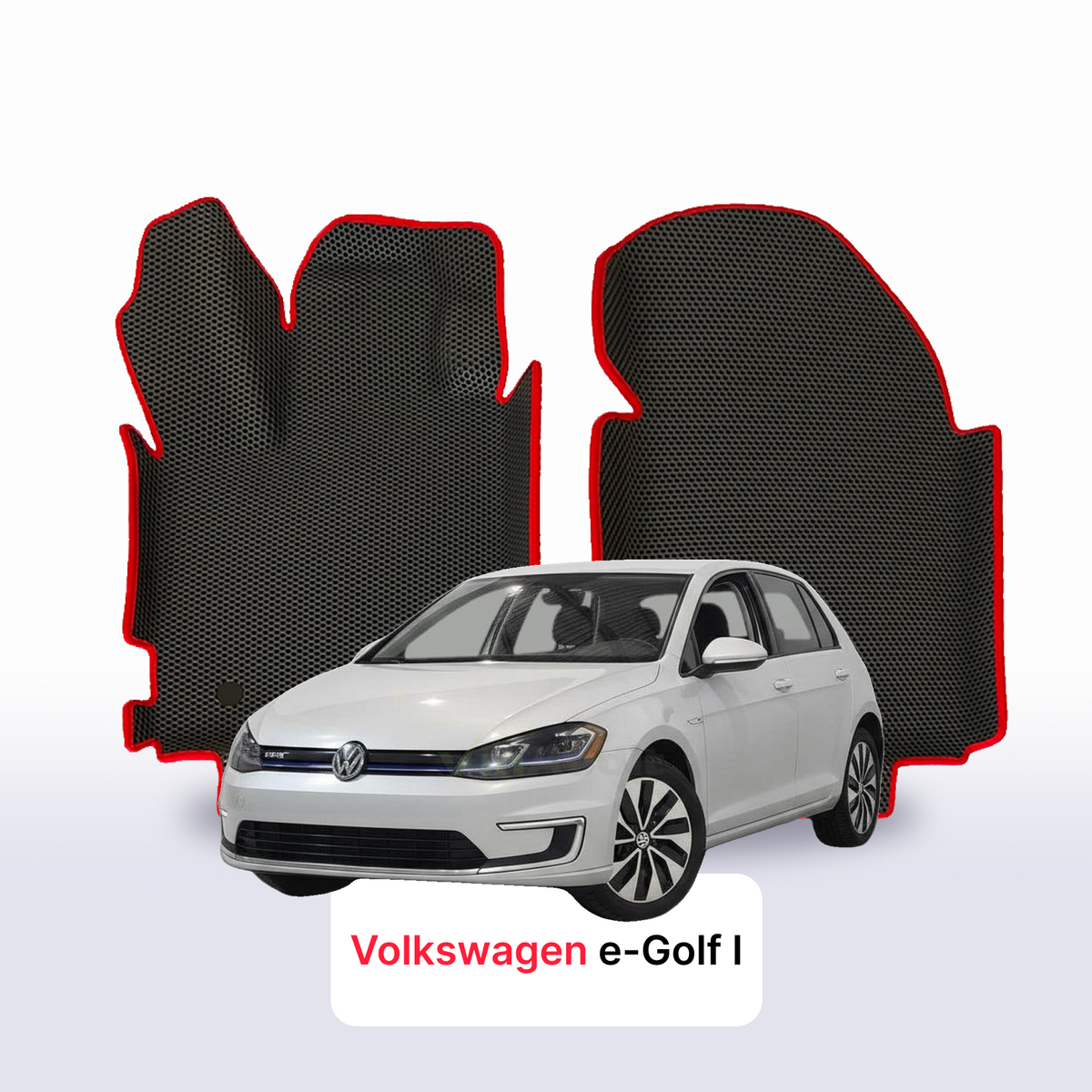 EVA auto paklāji Volkswagen e-Golf 1 paaudze 2014-2020 gads HEČBEKS 5 DURVJU