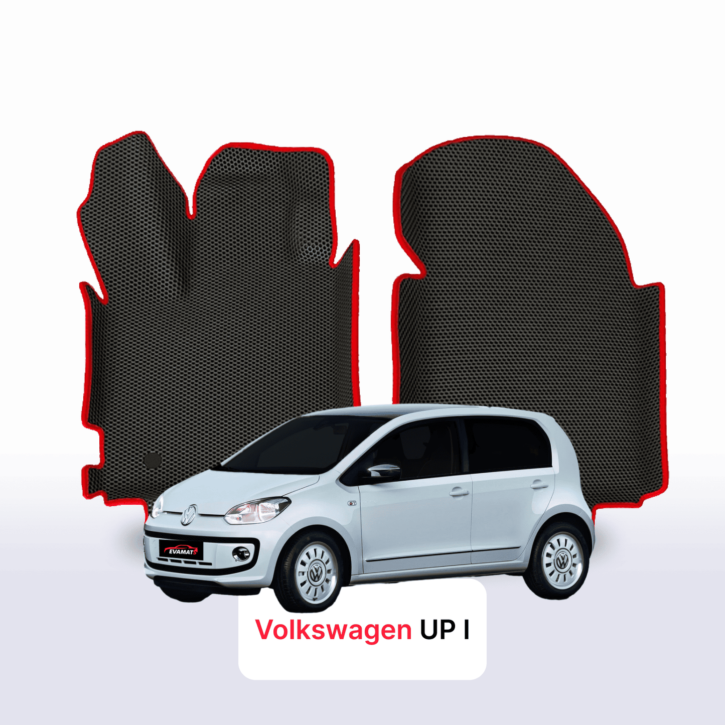 EVA auto paklāji Volkswagen UP I gen 2012-2023 gads HEČBEKS 5 durvju