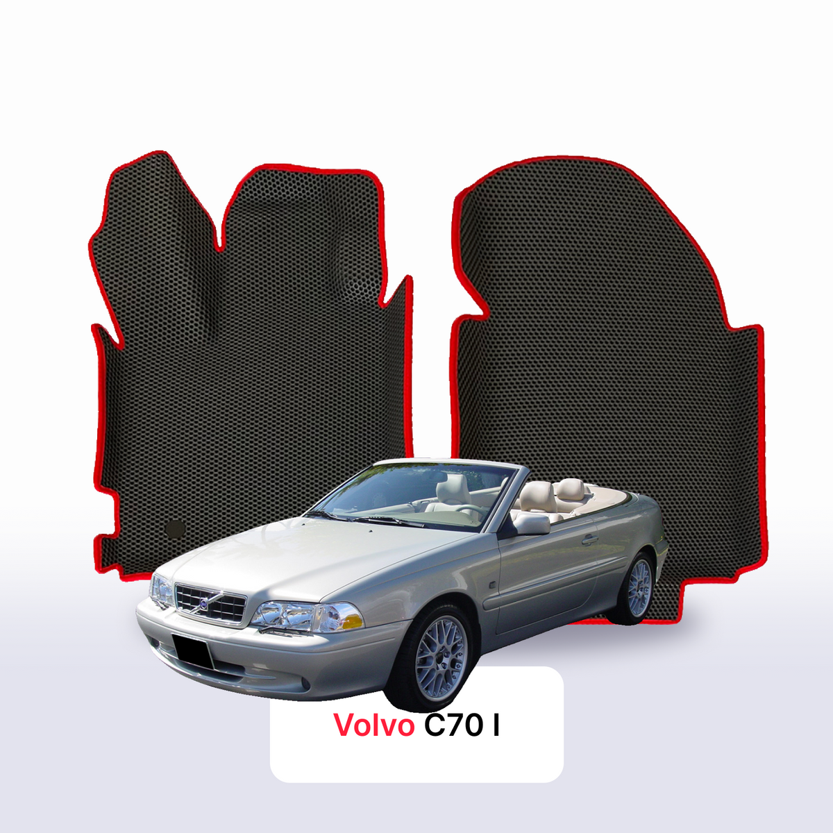 EVA auto paklāji Volvo C70 1 paaudze 1997-2005 gads KABRIOLETS