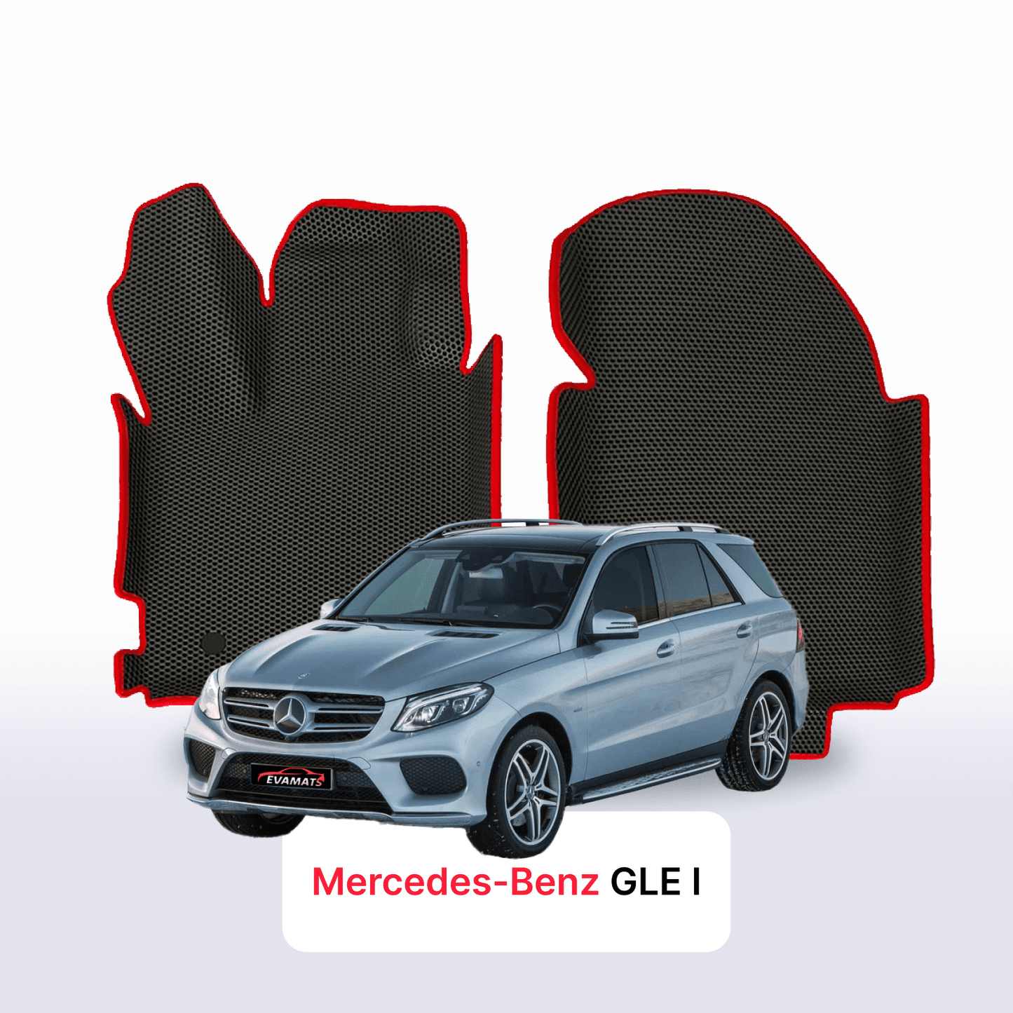 EVA auto paklāji Mercedes-Benz GLE 1 paaudze (W292) 2015-2019 gads SUV 5 durvju
