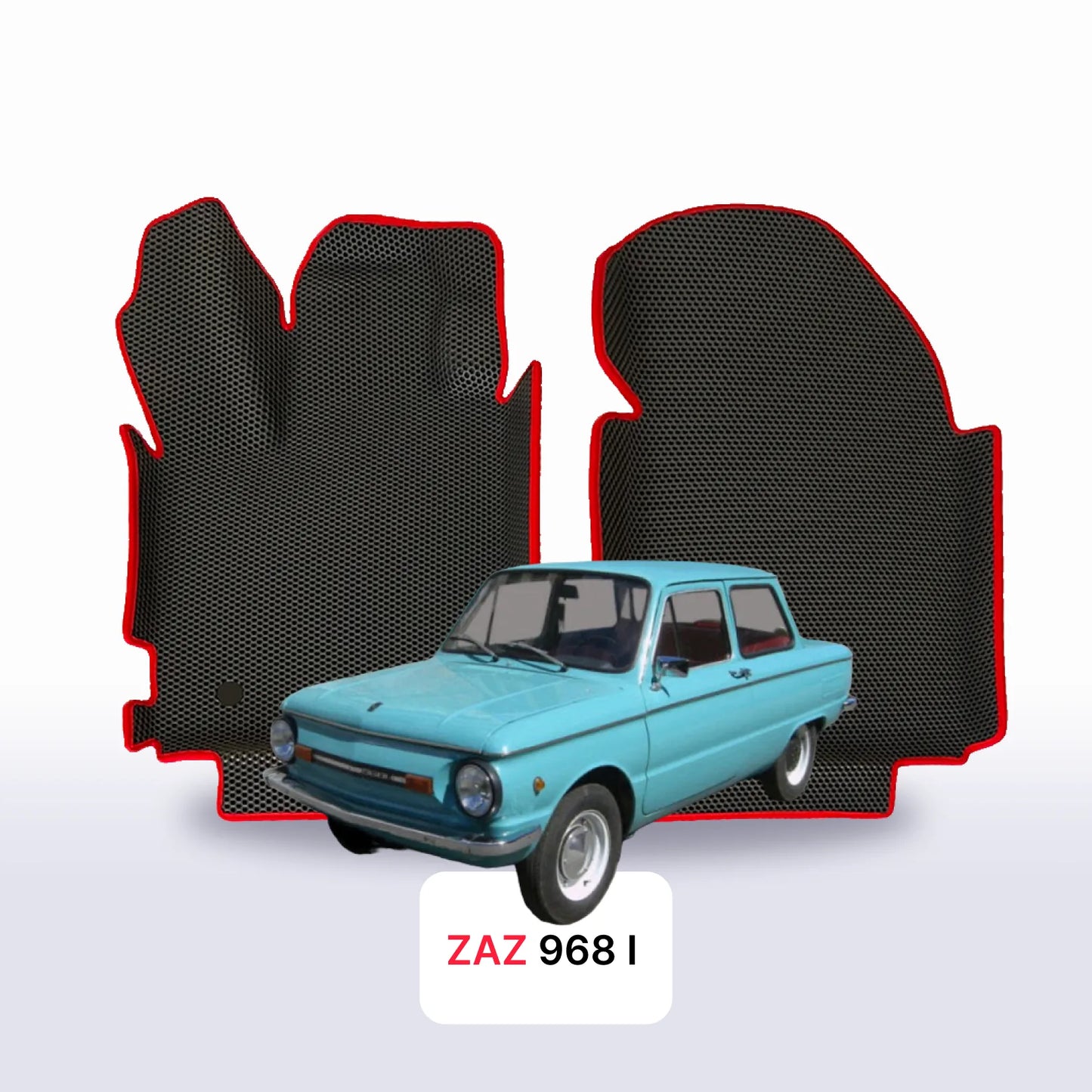 EVA auto paklāji Zaz-968 1 paaudze 1971-1994 gads SEDANS 2 durvju