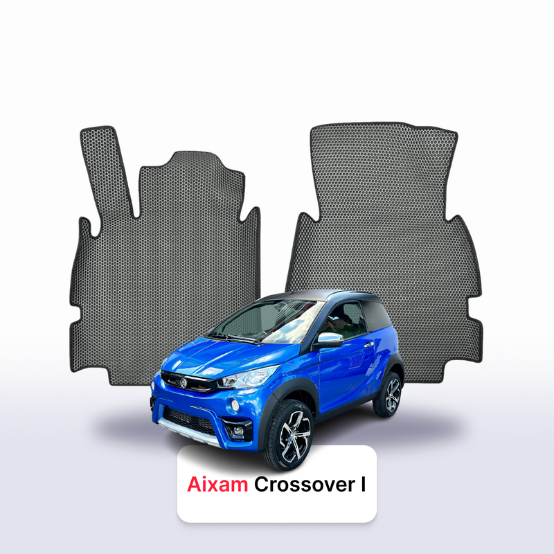 EVA auto paklāji Aixam Crossover 1 paaudze 2007-2028 gads HEČBEKS 3 durvju