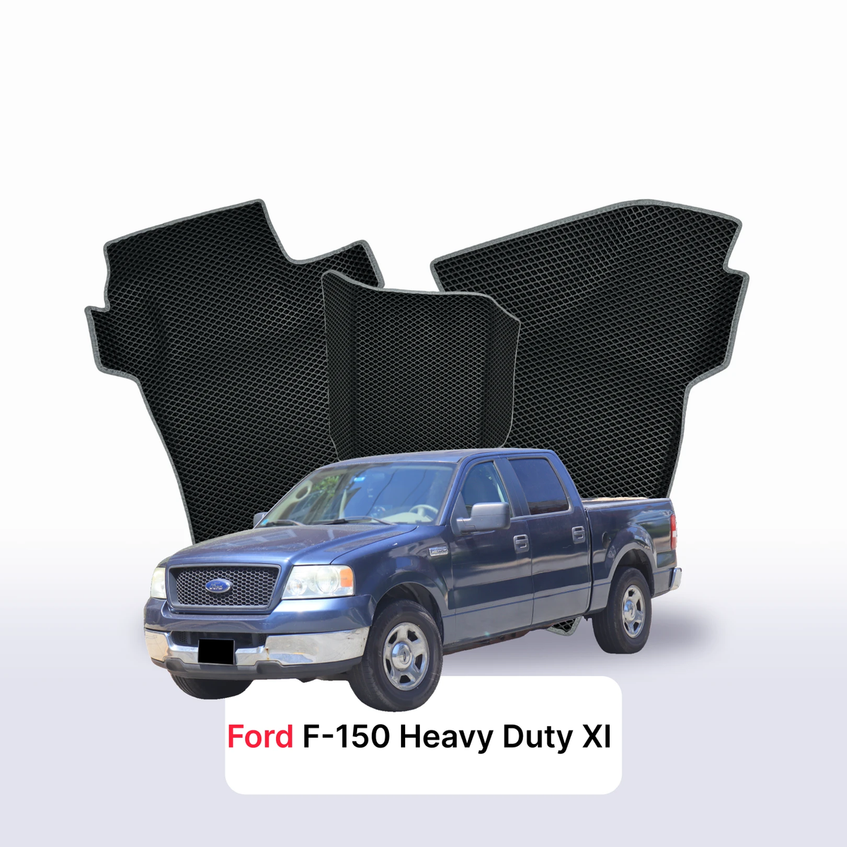 EVA auto paklāji Ford F-150 Heavy Duty 11 paaudze 2003-2008 gads PICK-UP DUBULTKABĪNE