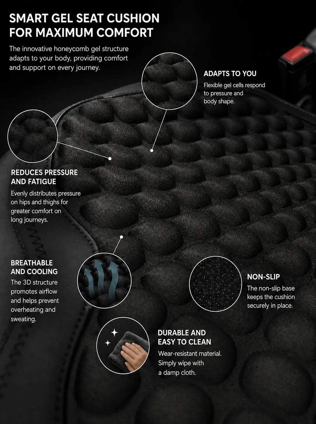 Universal Car Seat Cushion - image 3