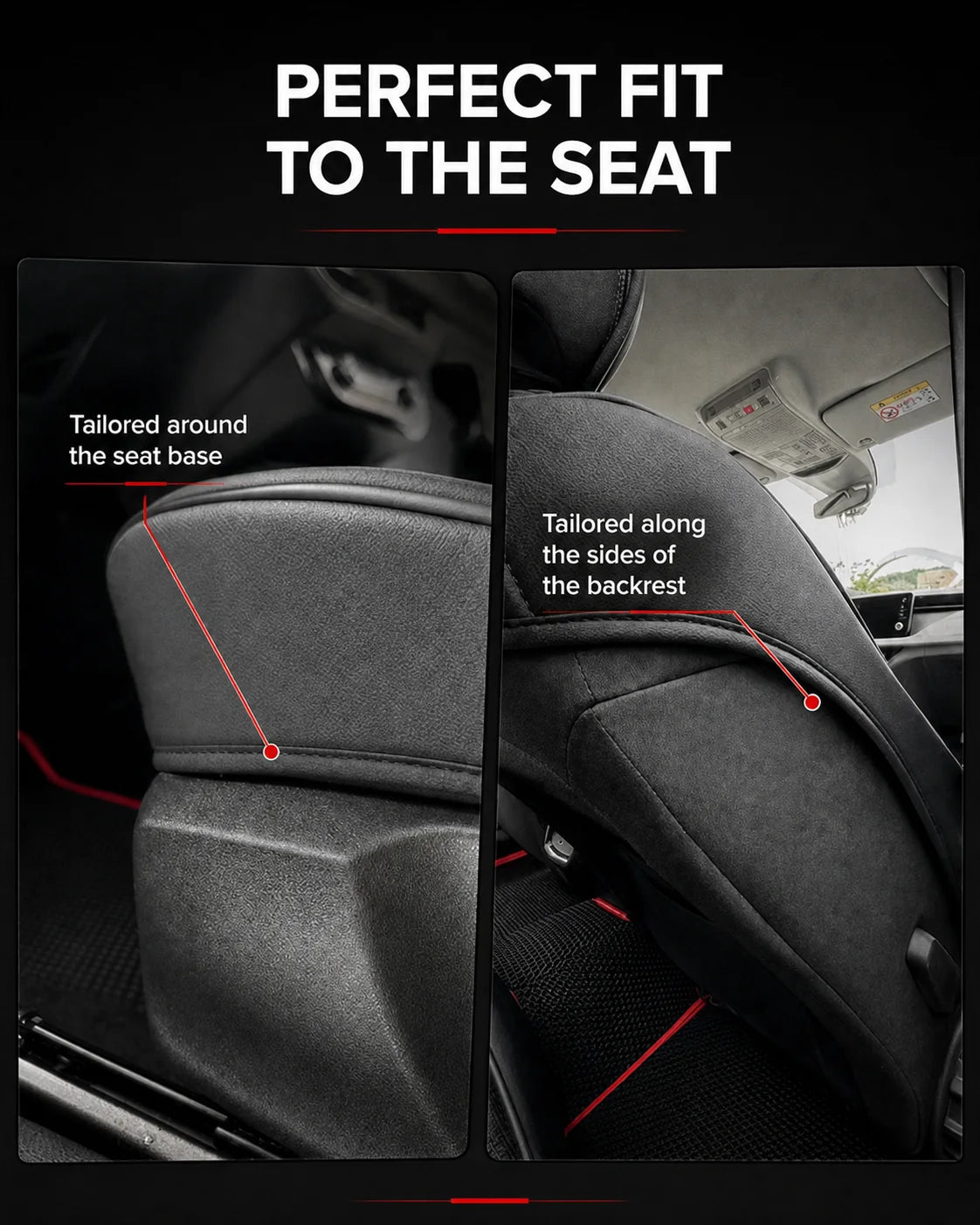 Universal 5D Premium Sport Seat Covers - image 4