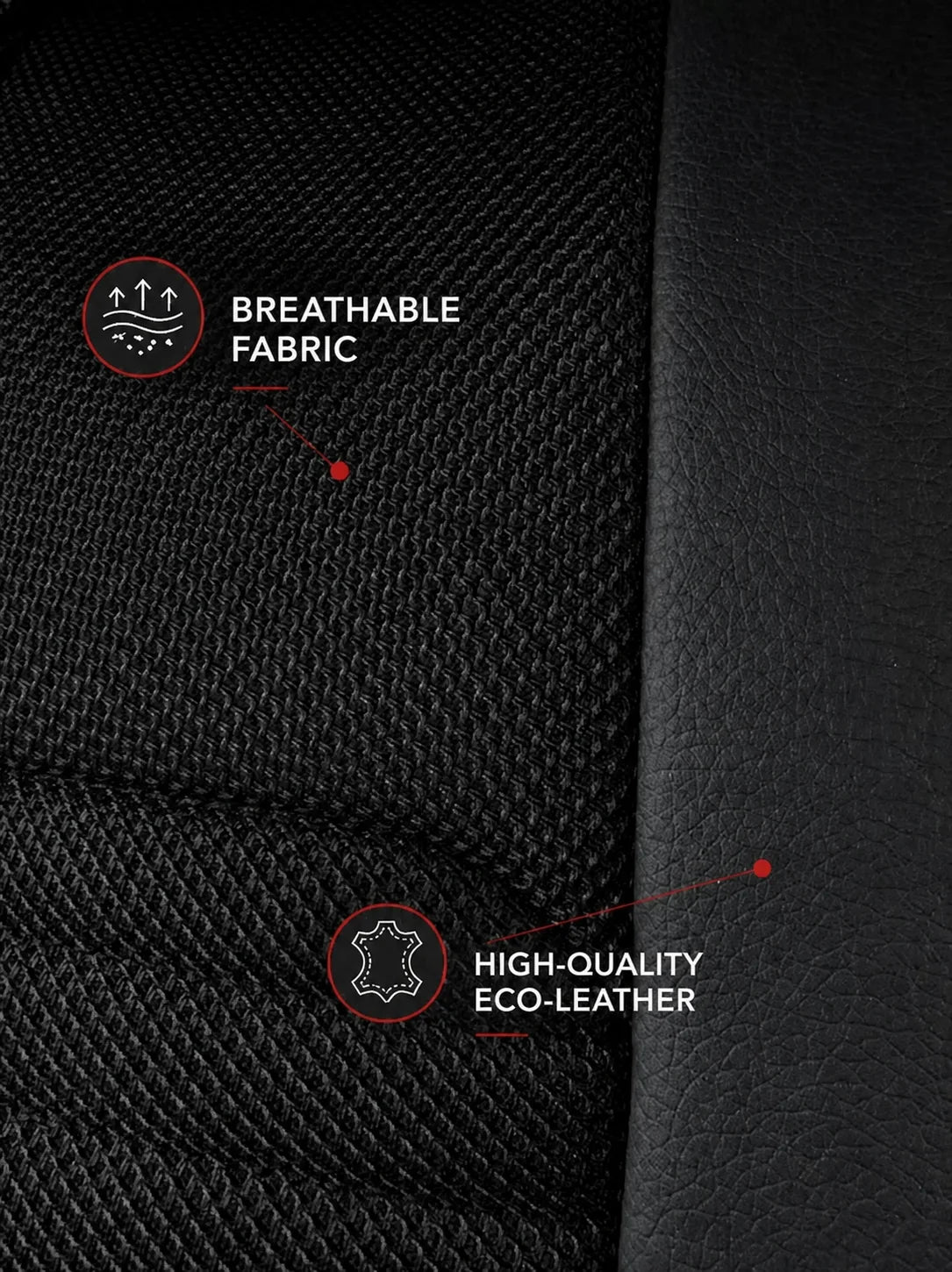 Universal 5D Premium Sport Seat Covers - image 8