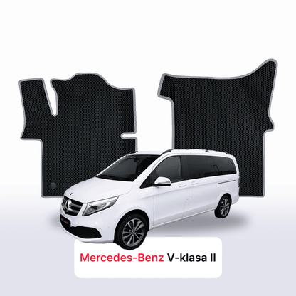 EVA auto paklāji Mercedes-Benz V-klasa 3 paaudze (W447) 2014-2027 gads AUTOBUSS LONG
