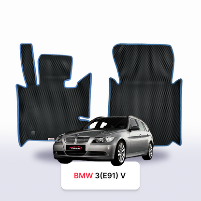 EVA auto paklāji BMW 3(E91) 5 paaudze 2004-2013 gads UNIVERSĀLIS