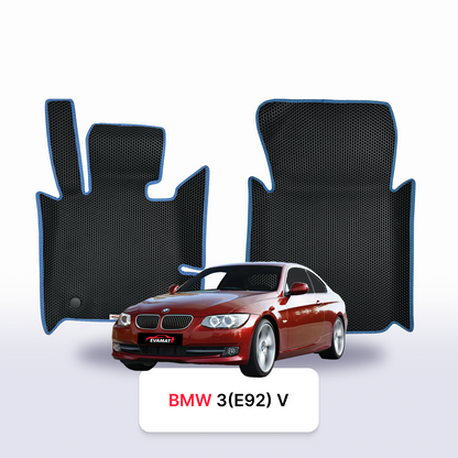 EVA auto paklāji BMW 3(E92) 5 paaudze 2004-2013 gads KUPEJA