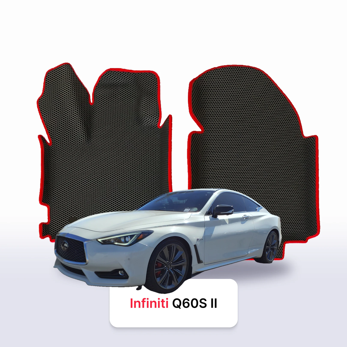 EVA auto paklāji Infiniti Q60S 2 paaudze 2016-2022 gads KUPEJA